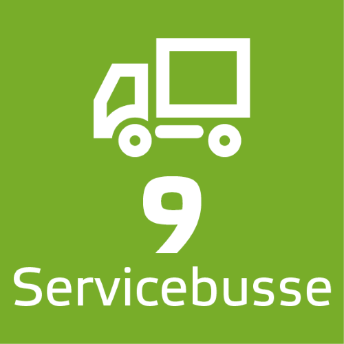 9 Servicebusse