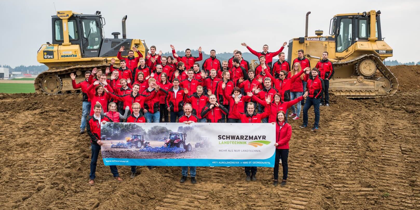 Gruppenfoto Spatenstich Gampern Gruppenfoto Spatenstich Gampern