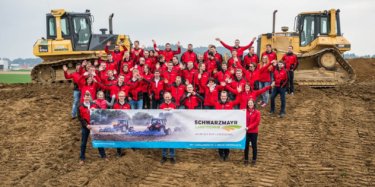 Gruppenfoto Spatenstich Gampern Gruppenfoto Spatenstich Gampern