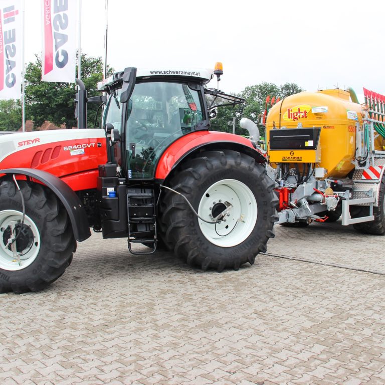 Terracare Reifendruckregelsystem auf Steyr CVT