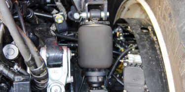 Pneumatische Kabinenfederung Detail Pneumatische Kabinenfederung Detail