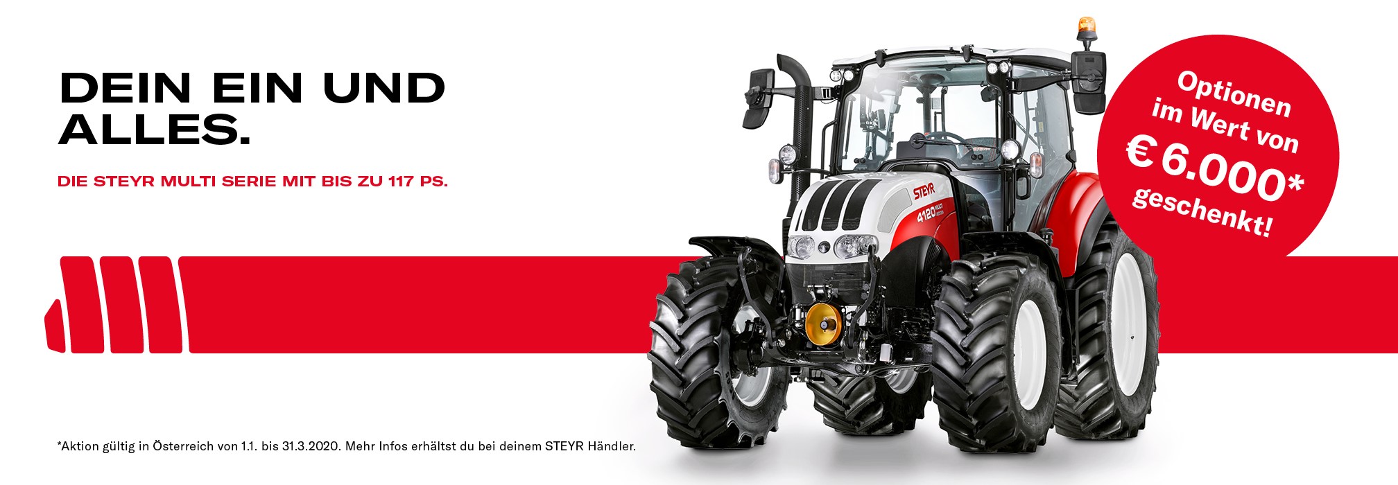 Steyr Mulit Serie mit bis zu 117 PS