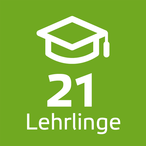 21 Lehrlinge