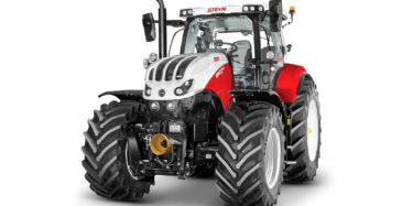 STEYR Absolut CVT von vorne STEYR Absolut CVT Frontansicht