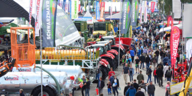 Schwarzmayr auf der Rieder Messe