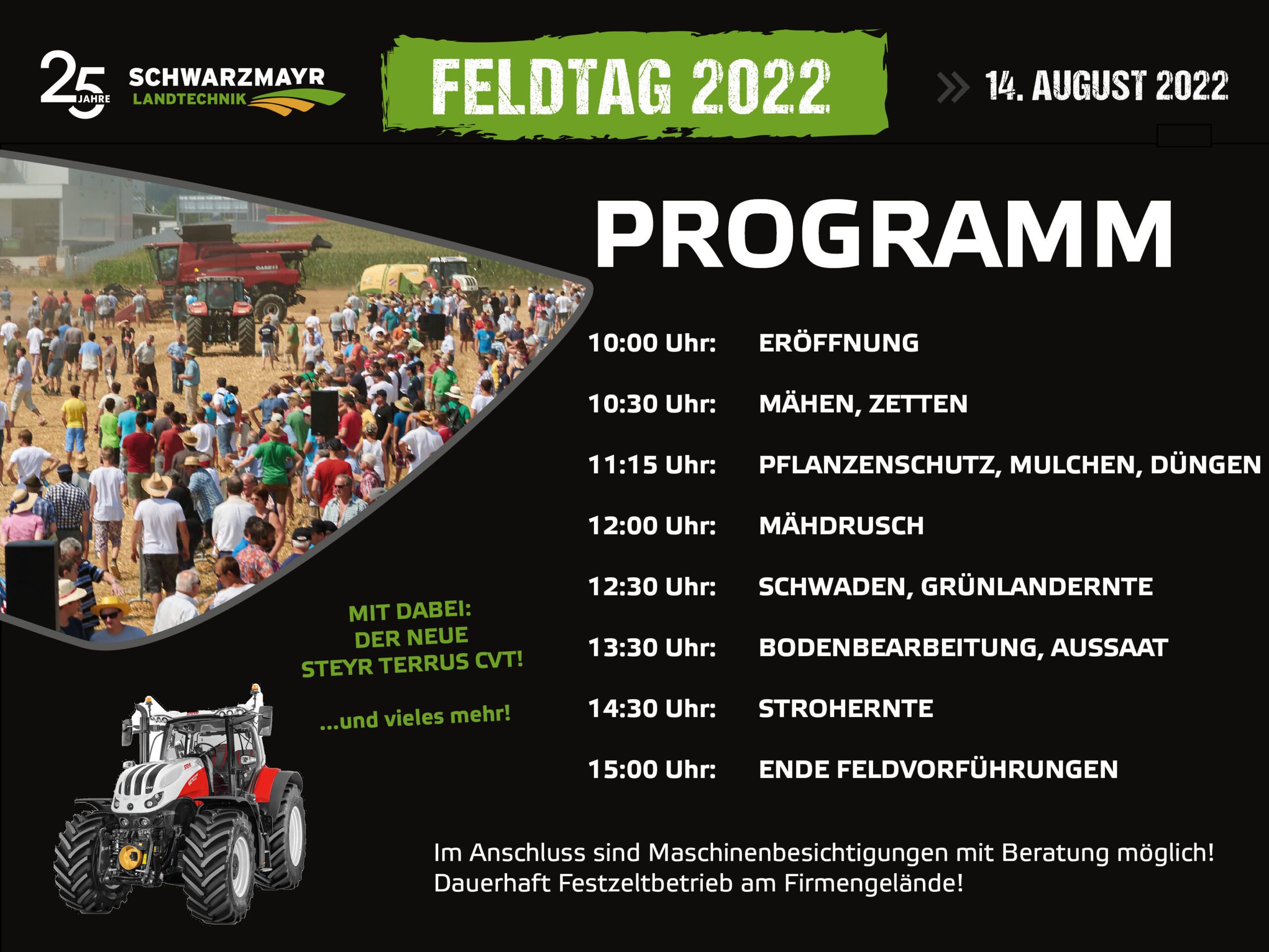 Feldtag 2022 Programm