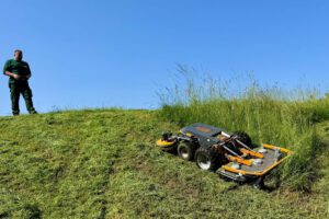 Raymo vollelektrischer Elektromäher